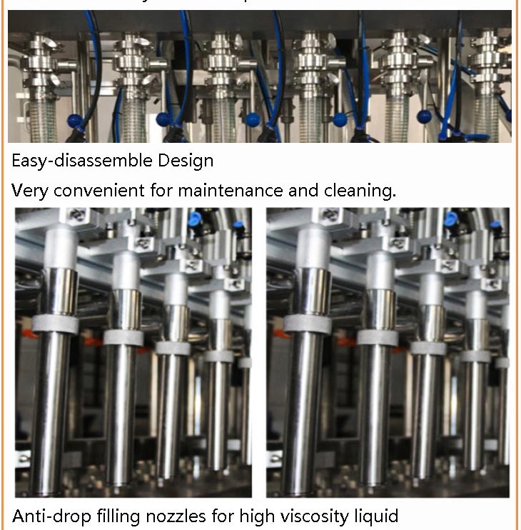 Φθηνή μηχανή εμφιάλωσης με βάζο συσκευασίας